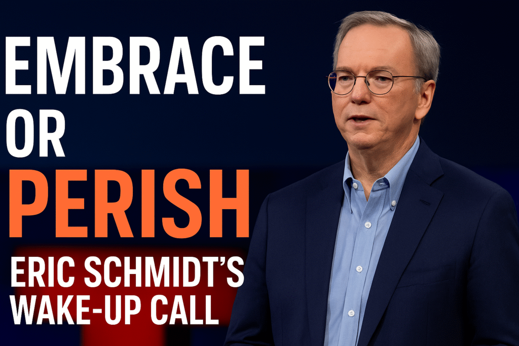 Eric Schmidt’s Powerful Message on the Future of AI