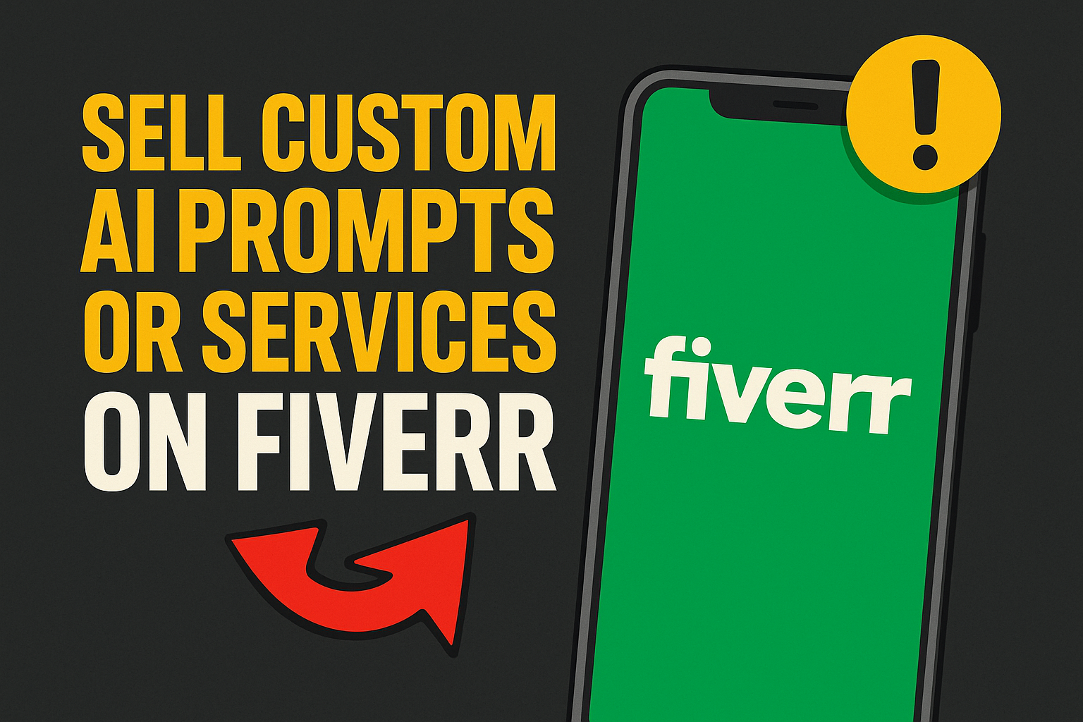 How to Sell Custom AI Prompts or Prompt Engineering Services on Fiverr: A Complete Guide