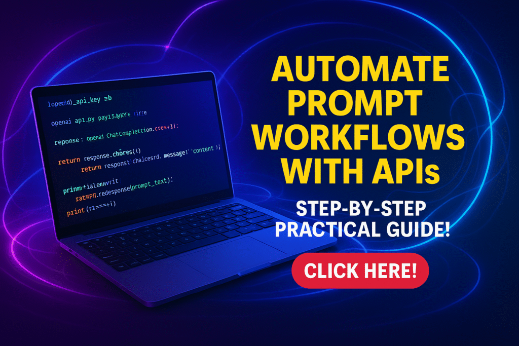 Automate Prompt Workflows with APIs: A Practical Guide with Examples