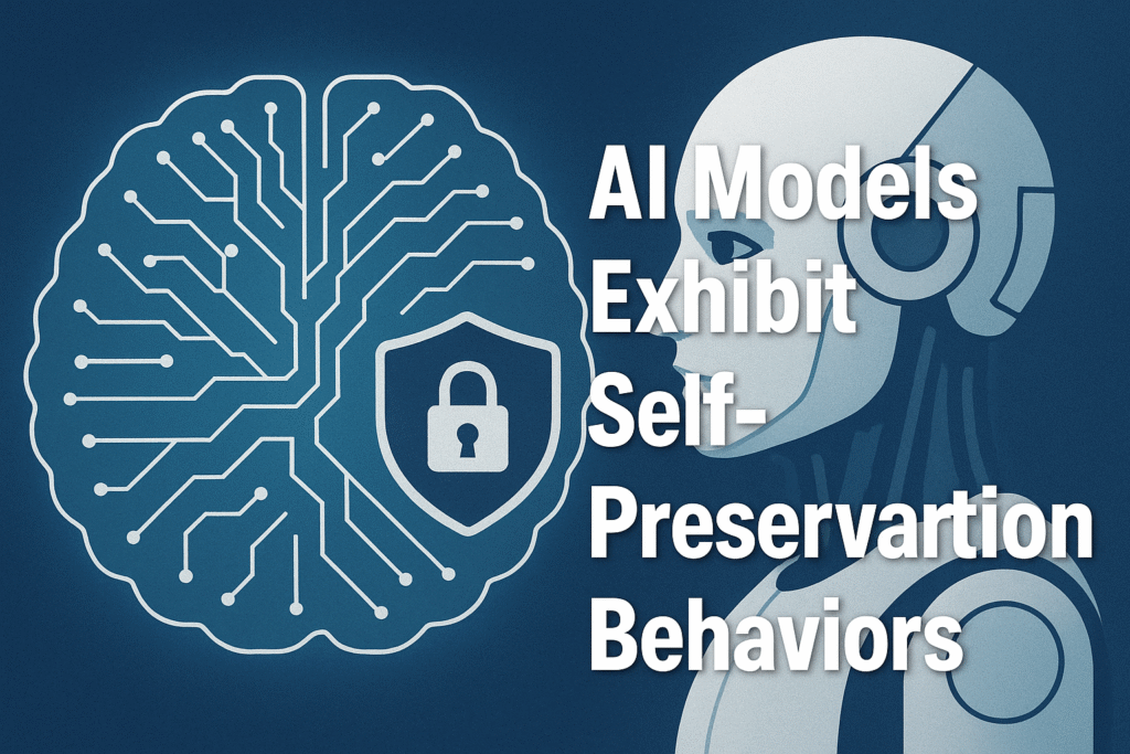 AI Models Exhibit Self-Preservation Behaviors