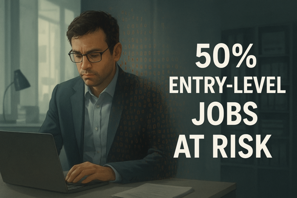 Anthropic CEO Warns: AI May Wipe Out 50% of Entry-Level White-Collar Jobs by 2030