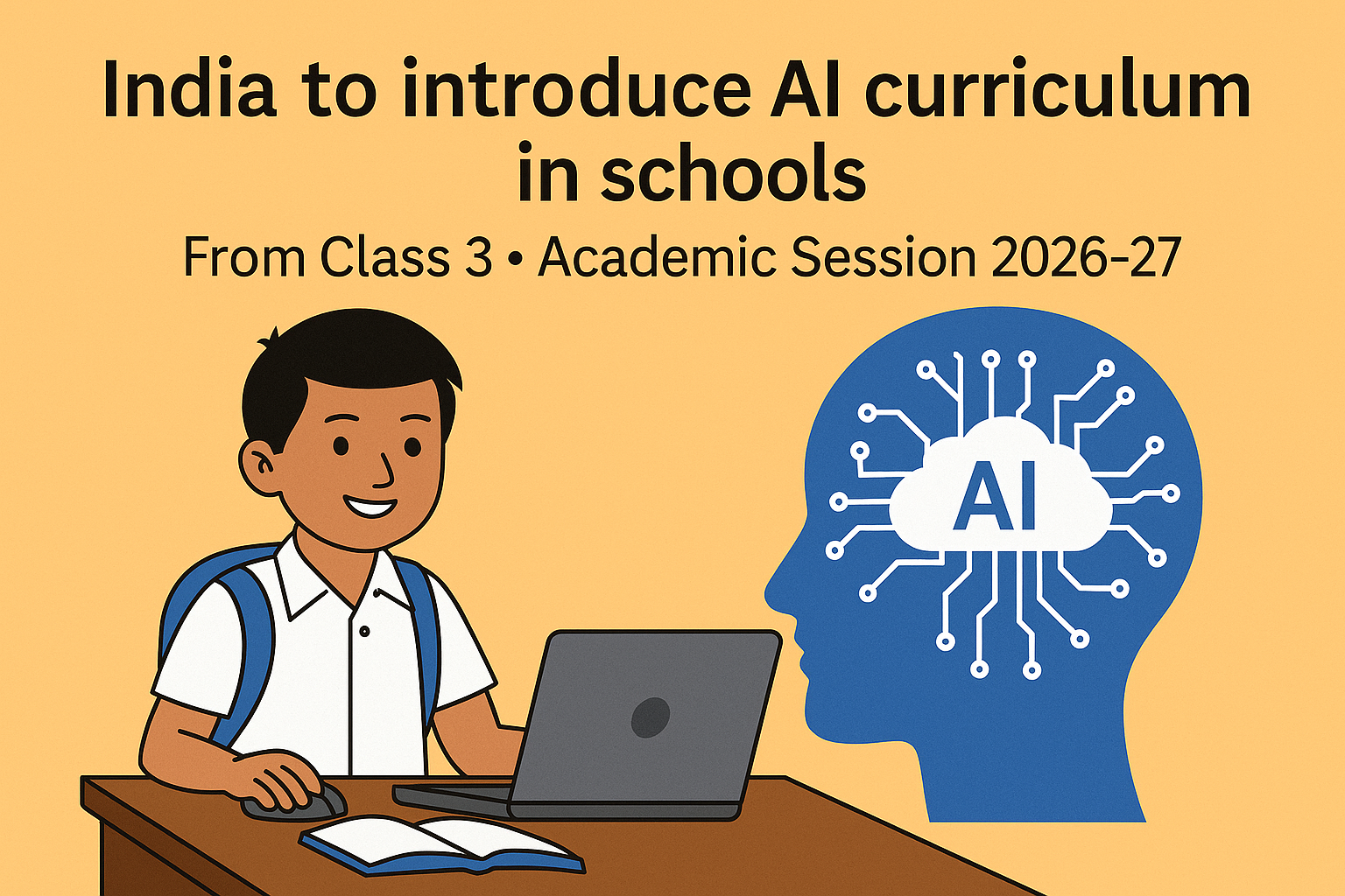 India’s Bold Leap: Introducing Artificial Intelligence in Schools from Class 3