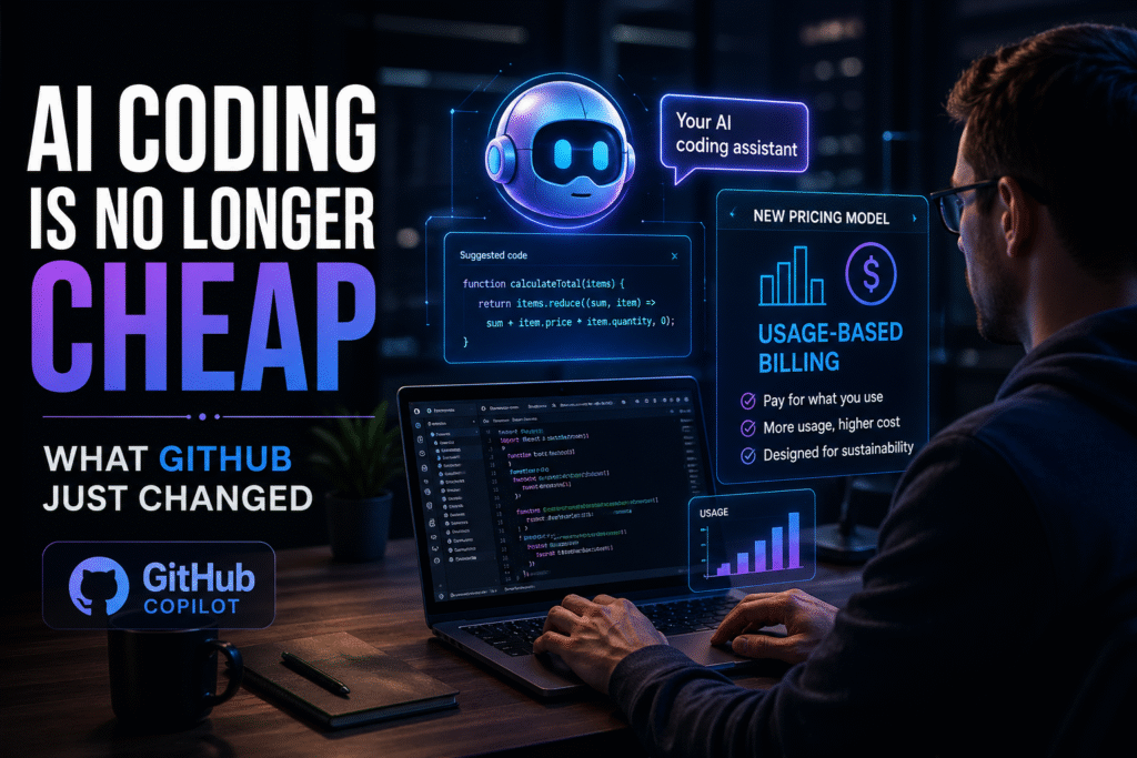 AI Coding Is No Longer Cheap: What GitHub Just Changed